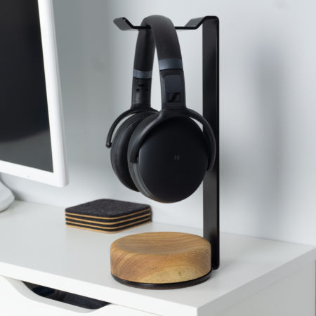 Wood headphone stand - Beaverpeak, Natural