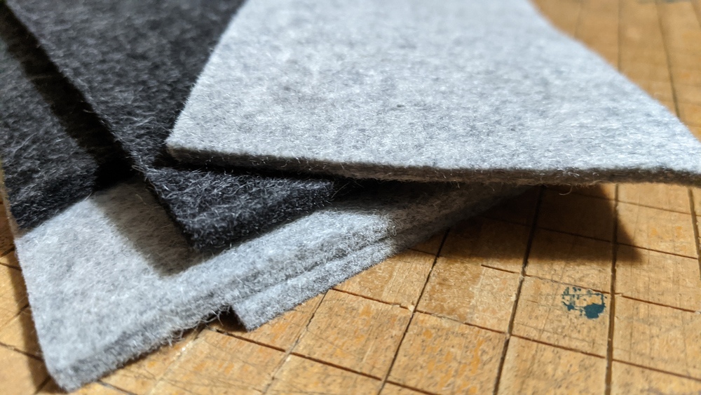merino wool desk mats