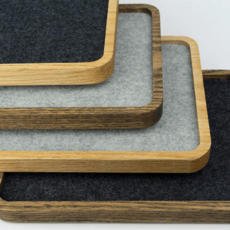 wood jewelry trays - all colour options